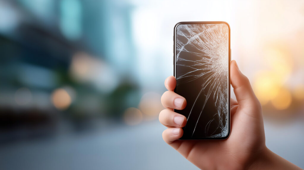 6 out of 10 students break their phone at university